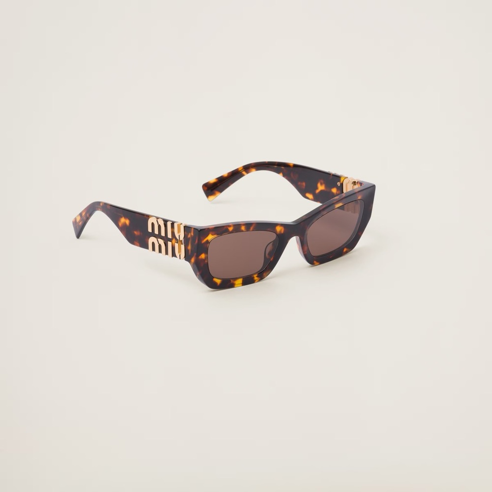 Miu Miu Brown Tortoise Sunglasses